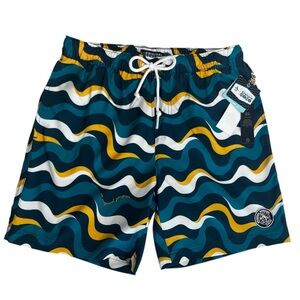 Original Penguin 6” Deep Dive Volley Swim Trunks Medium